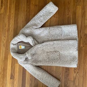 Oversized Teddy Coat